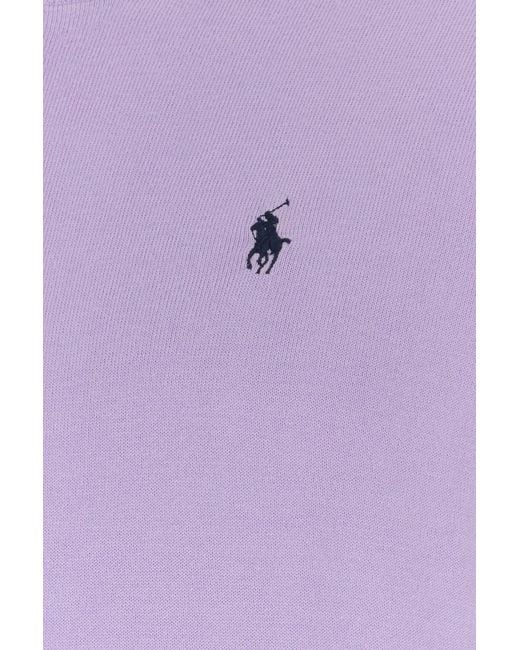 Polo Ralph Lauren Purple Short Sleeve Sweaters for men