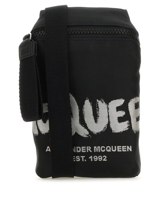 MCQUEEN NS PHONE H di Alexander McQueen in Black da Uomo
