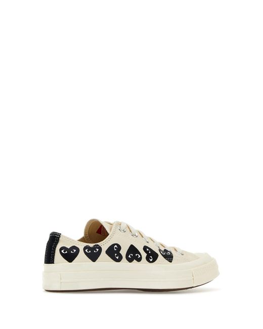 SNEAKERS di COMME DES GARÇONS PLAY in White