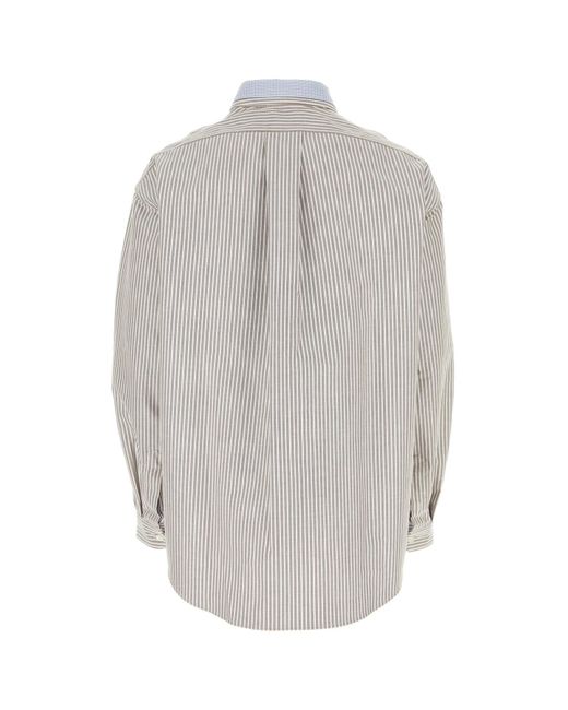 Hed Mayner Gray Camicia for men