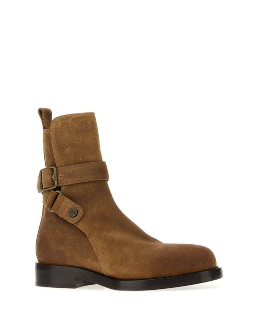 Burberry Brown Suede Boots