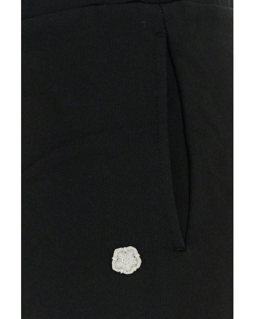 KENZO Black Cotton Joggers