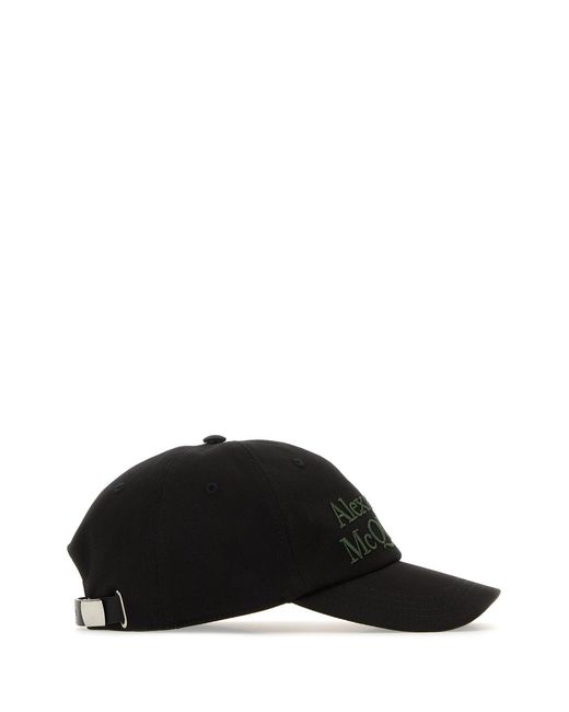 McQueen Black Hats for men