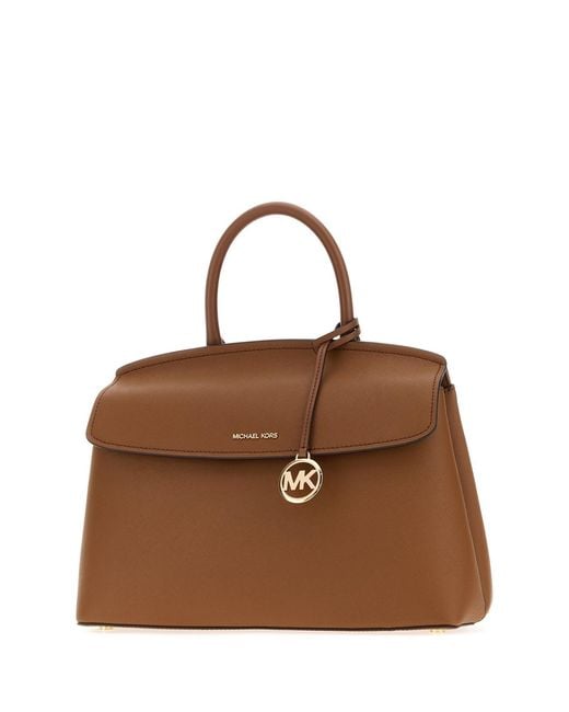 MICHAEL Michael Kors Brown Leather Hamilton Handbag