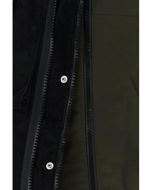 Sacai Black Corduroy Jacket for men