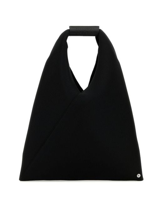 MM6 by Maison Martin Margiela Black Small Japanese Ha