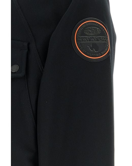 Napapijri Black Polyester A-rivalto Jacket for men