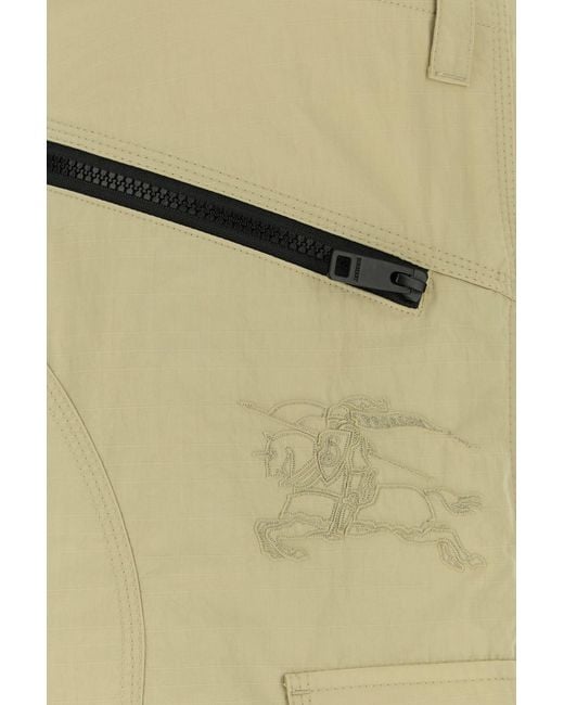 Burberry Natural Solid Shorts for men