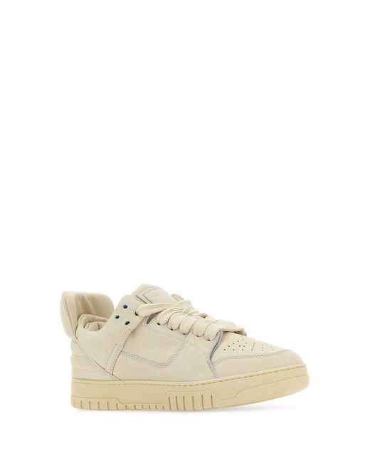 1989 STUDIO White Ivory Leather Sneakers for men