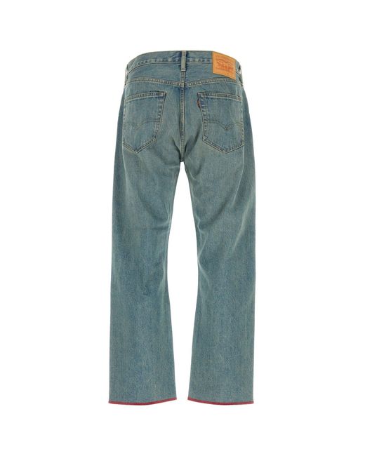 Junya Watanabe Blue Denim Jeans for men