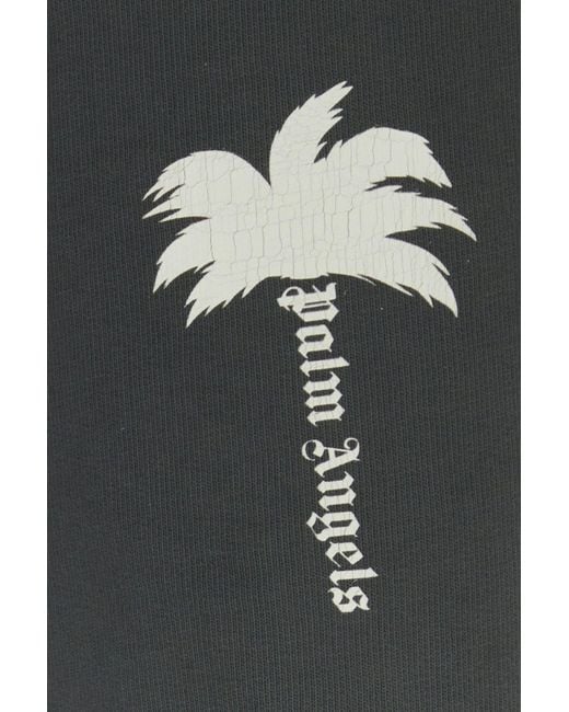 Palm Angels Black Pantaloni for men