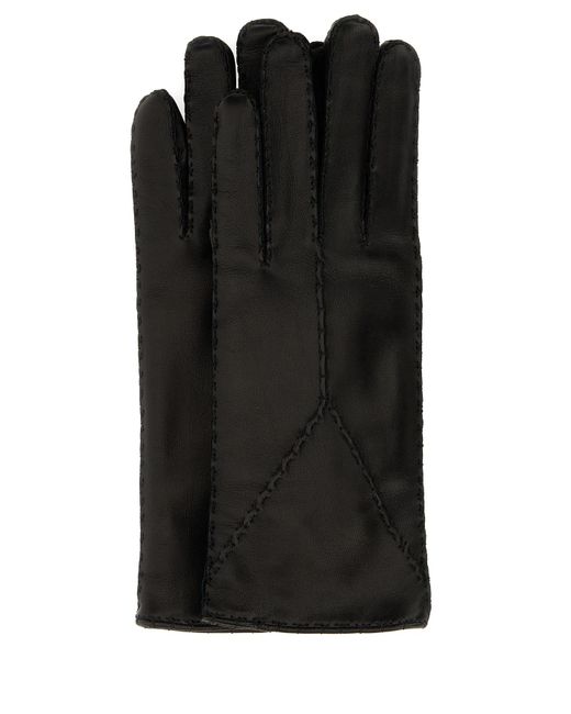 Saint Laurent Black Gloves