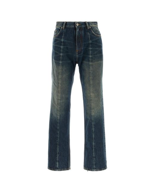 Versace Blue Denim Jeans for men