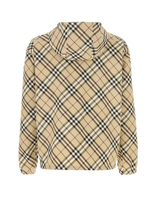 Giacca anorak di Burberry in Natural da Uomo