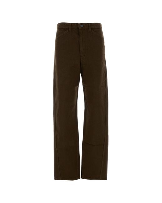 Lemaire Multicolor Brown Denim Jeans