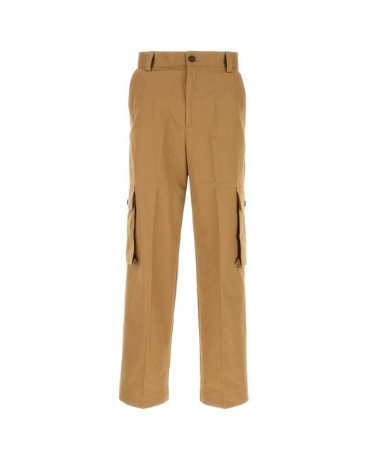 Maison Kitsuné Natural Cargo Pants for men