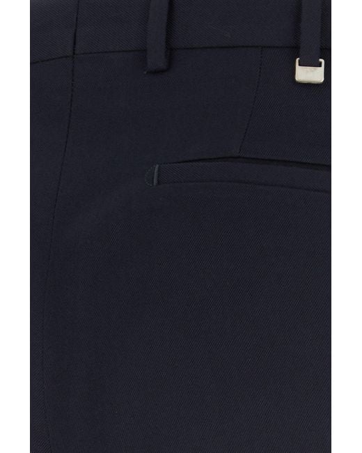 PT Torino Midnight Blue Wool Pant for men