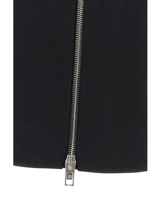 Alexander Wang Black Cotton Pant-Skirt