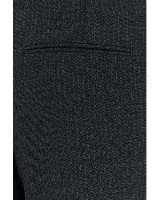 Our Legacy Black Embroidered Wool Pant