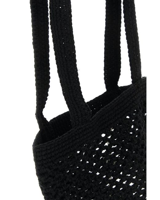 ショルダーバッグ gimaguas Black crochet Fisherman shoulder bag GIMAGUAS Black Crochet Fisherman Shoulder Bag for Men | Lyst