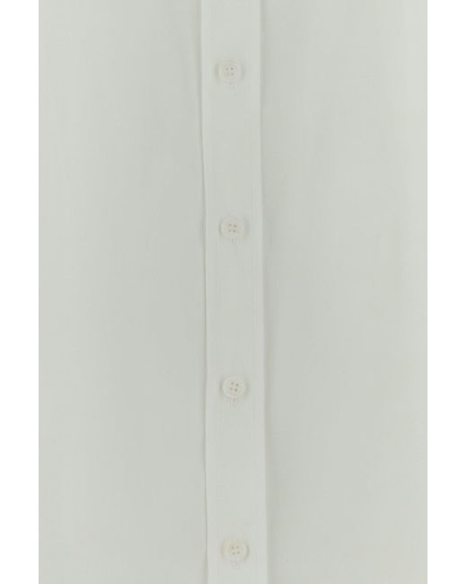 McQueen White Poplin Shirt