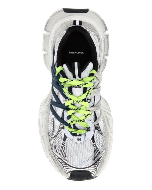 Balenciaga White Mesh And Rubber 3Xl Sneakers for men