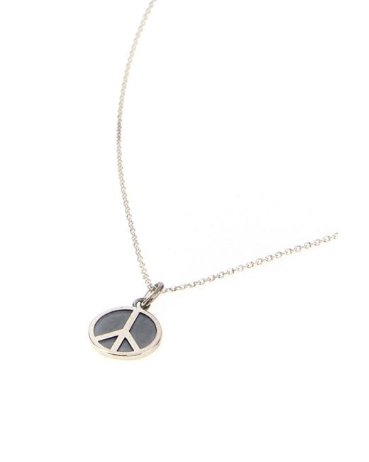 Needles White 925 Silver Necklace for men