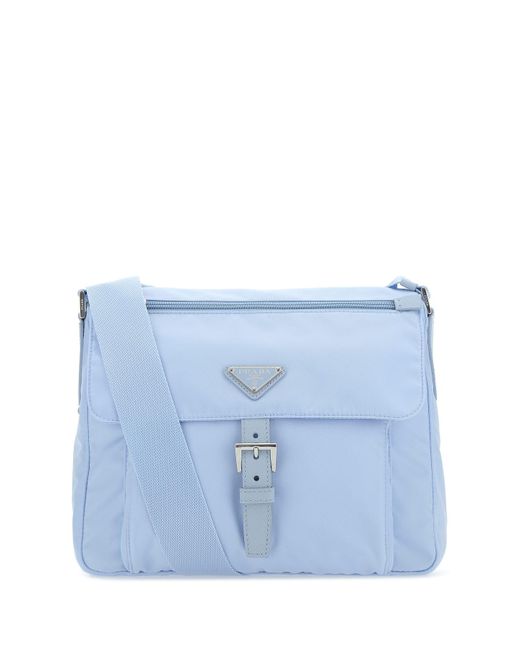 Prada Light Blue Re-nylon Crossbody Bag | Lyst