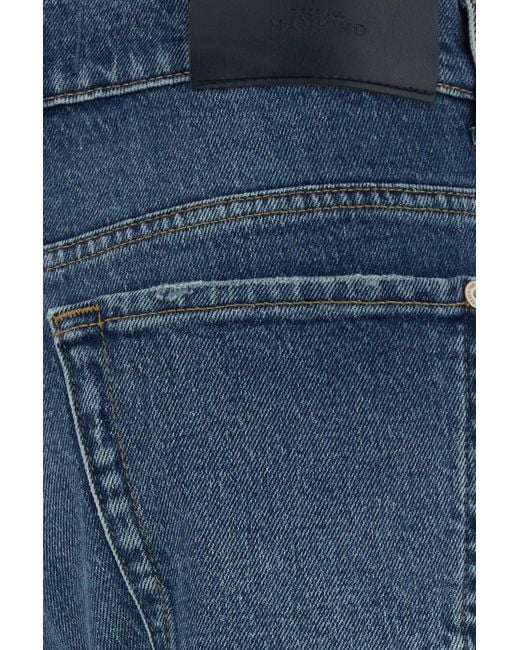 7 For All Mankind Blue Stretch Denim Tess Jeans