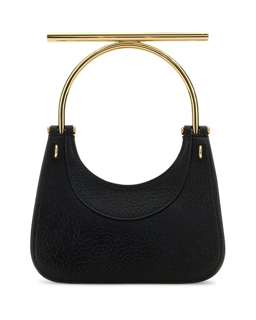 Borsa cross-bar mini di McQueen in Black