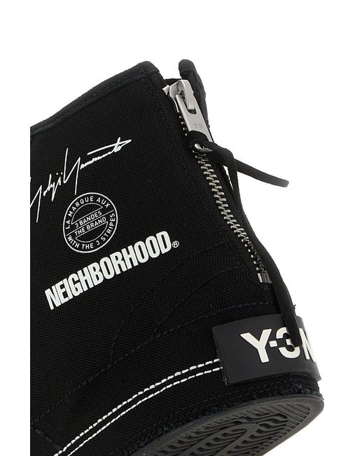 Y-3 Black Sneakers for men