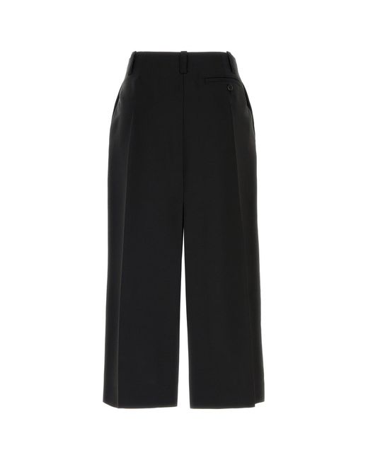 Givenchy Black Wool Blend Skirt
