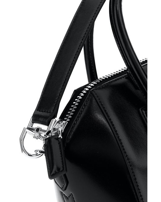 Givenchy Black Leather Small Antigona Handbag
