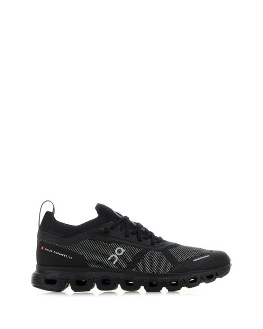 On Shoes Black Canvas Cloud 6 Versa Sneakers