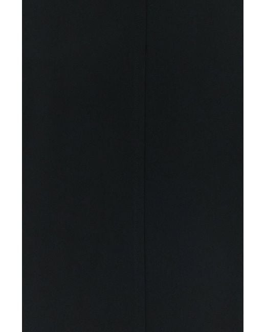 Stella McCartney Black Handkerchief Satin T