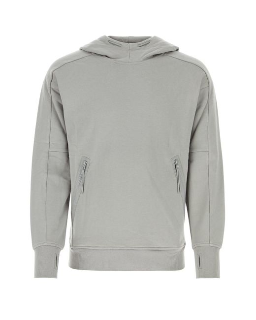 C P Company Gray Sweatshirts for men