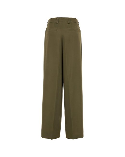Dries Van Noten Green Pants