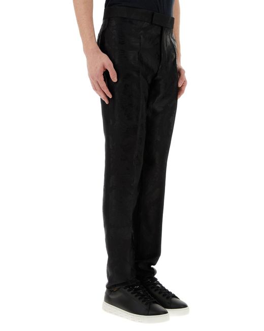 Versace Black Pantalone for men