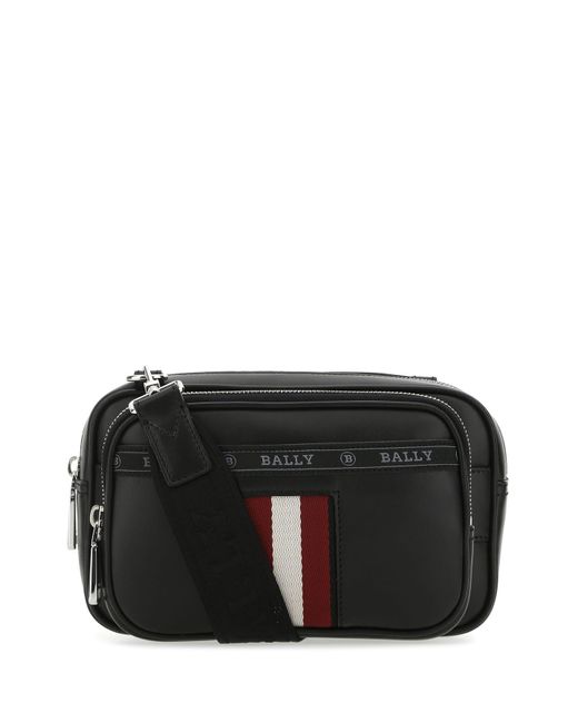 Bally Leather Hadd Crossbody Bag in Black for Men Lyst