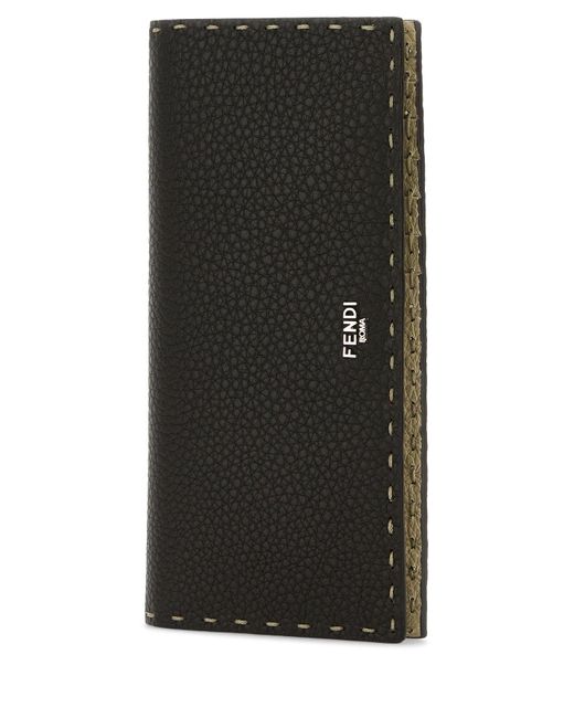 Portafoglio in pelle testa di moro di Fendi in Black