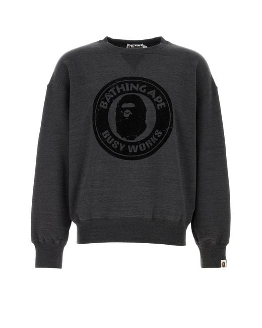 A Bathing Ape Black Sweatshirts for men