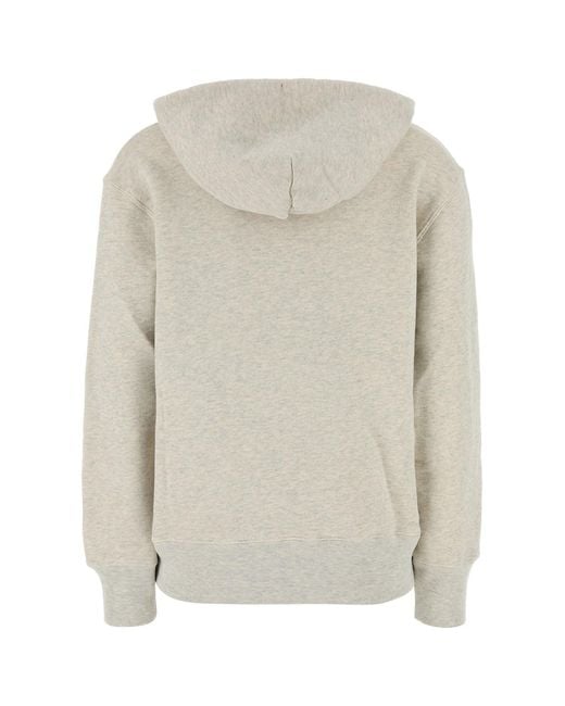 Autry White Logoed Hoodie