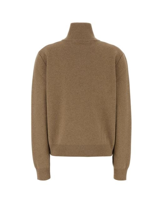 Rohe Natural Melange Camel Wool Blend Moulin Sweater