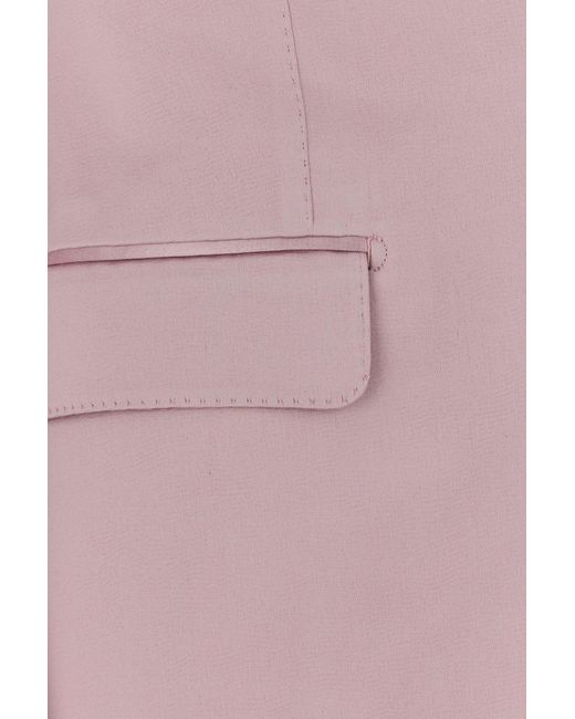 Tom Ford Pink Powder Cotton Blend Blazer