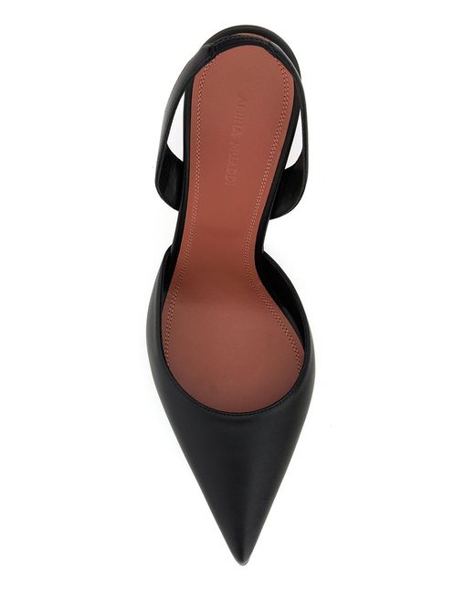 AMINA MUADDI Black Heeled Shoes