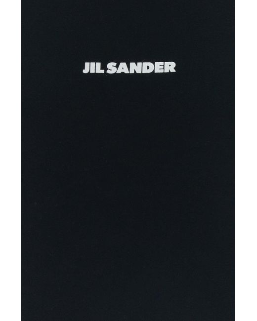 Jil Sander Black Sweatshirt 113 Cn