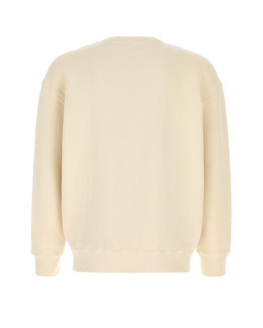 J.W. Anderson White Jw Anderson Ivory Cotton Sweatshirt for men