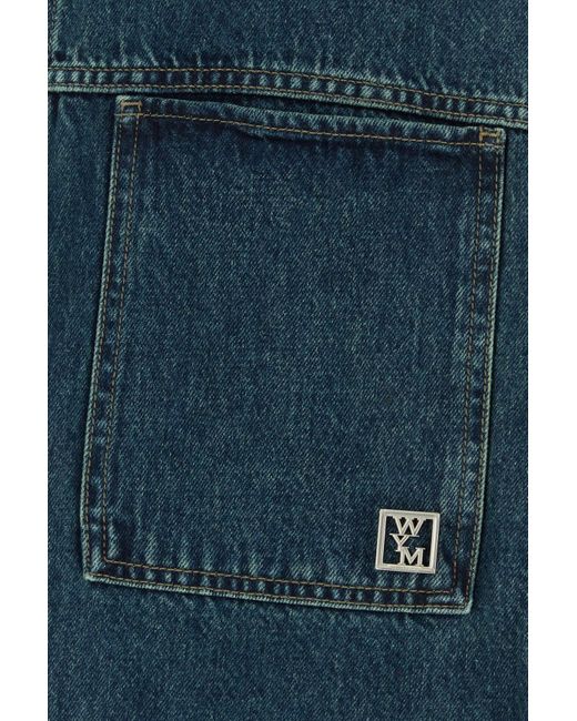 Camicia in denim di Wooyoungmi in Blue da Uomo