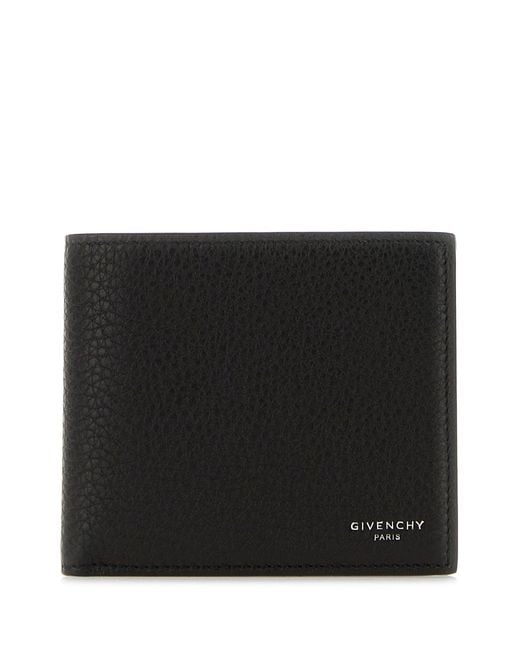 Givenchy Black Leather Wallet for men