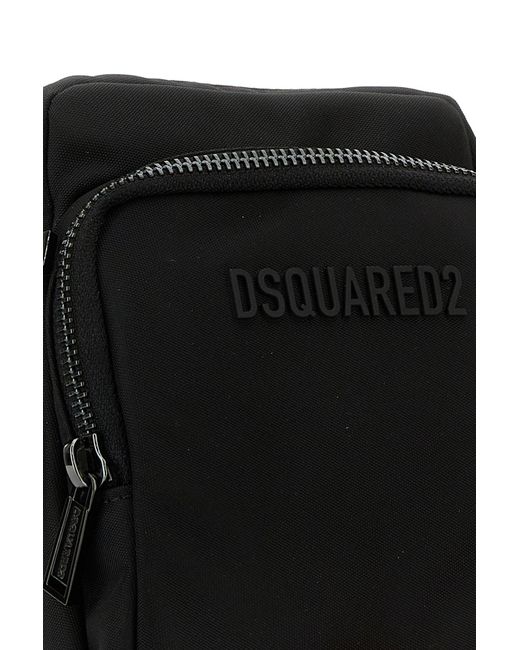 DSquared² Black Shoulder Bags for men